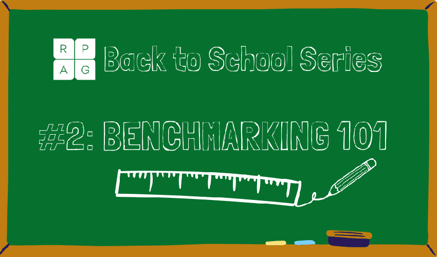 Back to School Session #2 Benchmarking 101 Chalkboard 